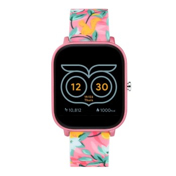 Chumbak Squad 2.0 Smartwatch - 1.7 inch SpO2, with 24 * 7 Health Tracking with Blood Oxygen, Fitness, Sports & Sleep Tracking for Women