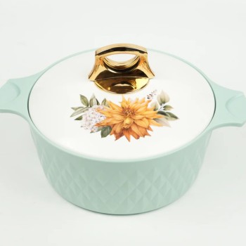 ASIAN Casserole Diamond Stainless Steel Liner Double Wall Insulated (BLUE, 1500ML) ASIAN Casserole Diamond Stainless Steel Liner Double Wall Insulated (BLUE, 1500ML)