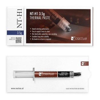Noctua NT-H1 3.5g, Pro-Grade Thermal Compound Paste. Noctua NT-H1 3.5g, Pro-Grade Thermal Compound Paste.
