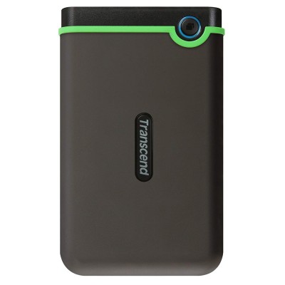 Transcend 1TB Portable Hard Disk Drive, USB 3.1, Gen1 with One touch auto backup Transcend 1TB Portable Hard Disk Drive, USB 3.1, Gen1 with One touch auto backup