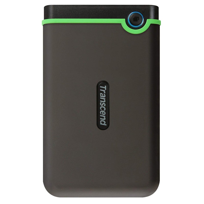 Transcend 1TB Portable Hard Disk Drive, USB 3.1, Gen1 with One touch auto backup Transcend 1TB Portable Hard Disk Drive, USB 3.1, Gen1 with One touch auto backup