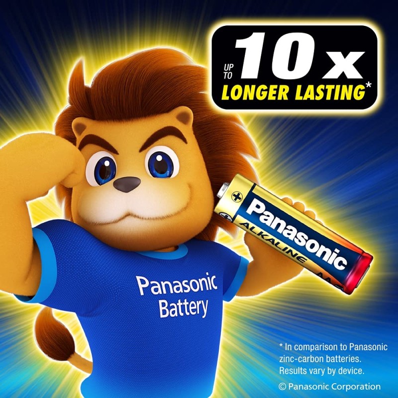 Panasonic Alkaline C Battery, Pack of 2 Panasonic Alkaline C Battery, Pack of 2