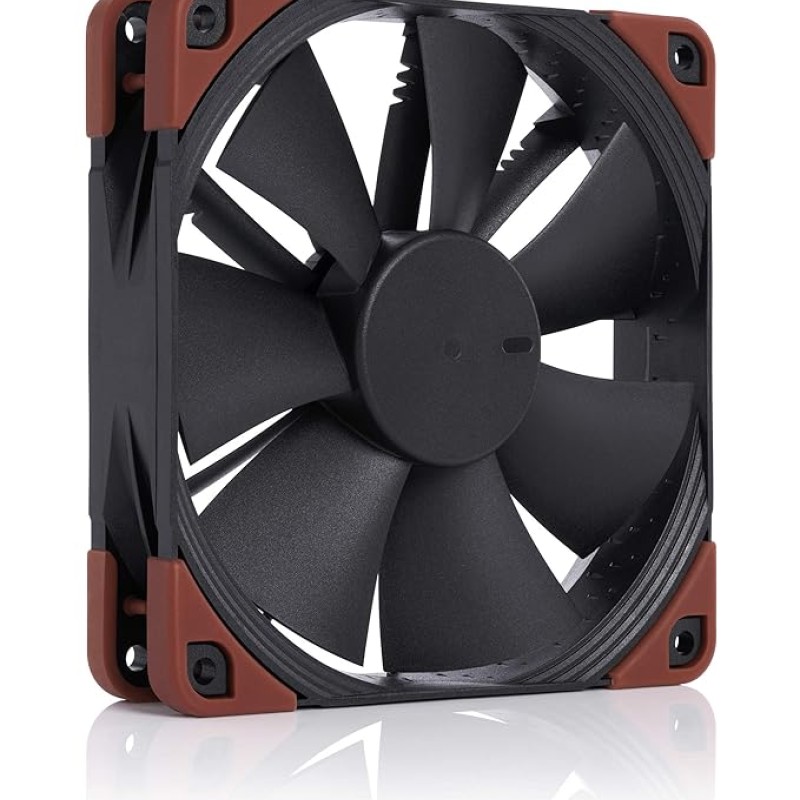 Noctua NF-F12 iPPC 3000 PWM, 4-Pin, Heavy Duty Cooling Fan with 3000RPM (120mm, Black)