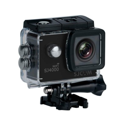 SJCAM SJ4000 WiFi 12MP Optical Full HD WiFi Sports Action Camera 170°Wide FOV 30M Waterproof DV Camcorder, Black SJCAM SJ4000 WiFi 12MP Optical Full HD WiFi Sports Action Camera 170°Wide FOV 30M Waterproof DV Camcorder, Black