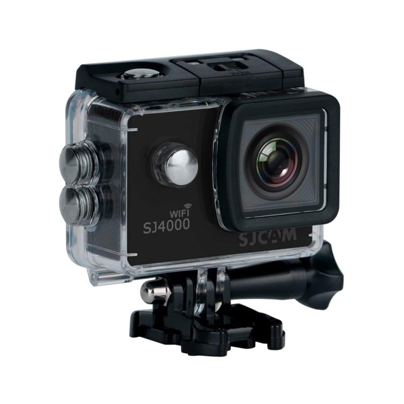 SJCAM SJ4000 WiFi 12MP Optical Full HD WiFi Sports Action Camera 170°Wide FOV 30M Waterproof DV Camcorder, Black SJCAM SJ4000 WiFi 12MP Optical Full HD WiFi Sports Action Camera 170°Wide FOV 30M Waterproof DV Camcorder, Black