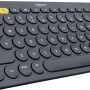 Logitech K380 Pebble Multi-Device Bluetooth Keyboard–Dark Grey