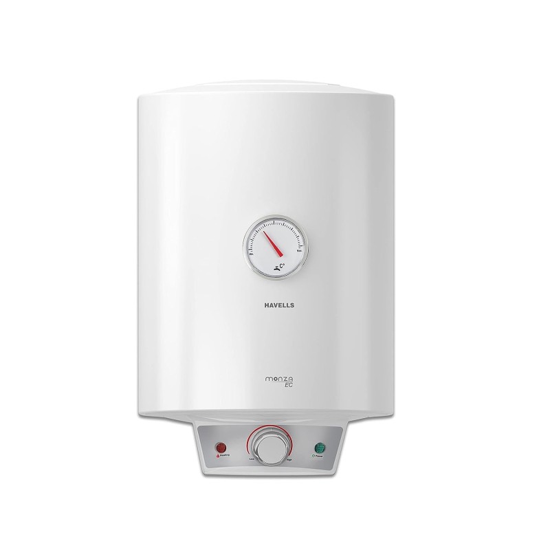 Havells Monza EC 25 L Storage Water Heater, Metallic Body, 2000 W, With Free Flexi Pipe and Free Installation Havells Monza EC 25 L Storage Water Heater, Metallic Body, 2000 W, With Free Flexi Pipe and Free Installation