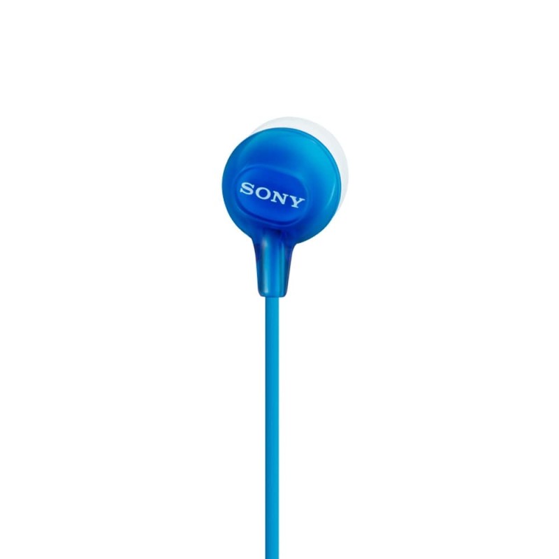 Sony MDR-EX15AP In-Ear Stereo Headphones with Mic (Blue) Sony MDR-EX15AP In-Ear Stereo Headphones with Mic (Blue)