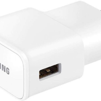 Samsung Original 15W Single Port, USB-A Charger (Cable Included), White