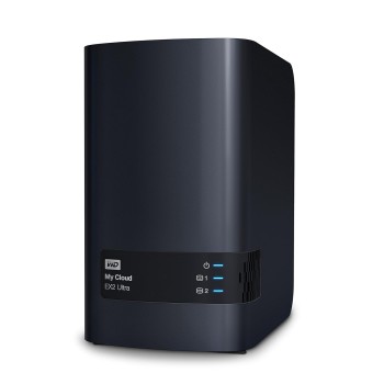 Western Digital My Cloud EX Ultra 2-Bay Diskless Network Attached Storage 3.0 USB (Black) Western DigitalBVBZ0000NCH-BESN