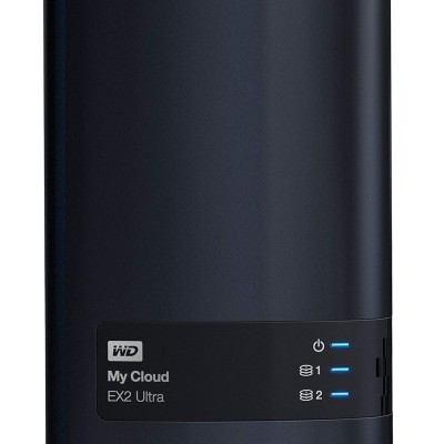 Western Digital My Cloud EX Ultra 2-Bay Diskless Network Attached Storage 3.0 USB (Black) Western DigitalBVBZ0000NCH-BESN