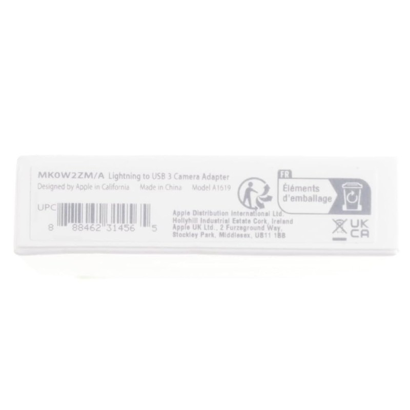 Apple Lightning to USB3 Camera Adapter Apple Lightning to USB3 Camera Adapter