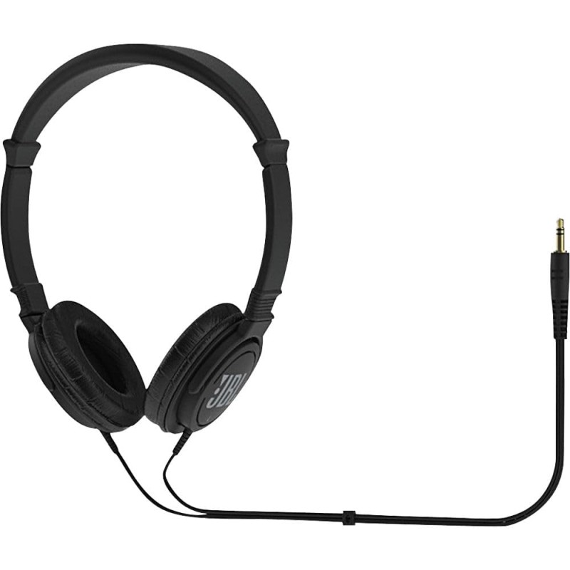 JBL C300SI by Harman On-Ear Dynamic Wired Headphones, Without Mic (Black) JBL C300SI by Harman On-Ear Dynamic Wired Headphones, Without Mic (Black)
