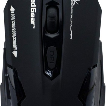 DRAGON WAR by Redgear ELE-G11 Emera Wired Laser Gaming Mouse  (USB 2.0, Black)