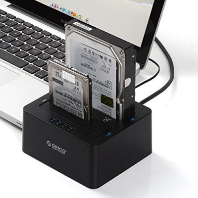 ORICO 6629US3-C USB3.0 to SATA3.0 Dual Bay External Hard Drive Docking Station -Black ORICO 6629US3-C USB3.0 to SATA3.0 Dual Bay External Hard Drive Docking Station -Black