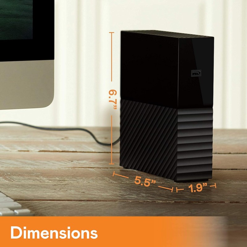 Western Digital 6Tb My Book Desktop ( Pack of 1 ), Usb3.0 Western Digital 6Tb My Book Desktop ( Pack of 1 ), Usb3.0