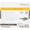 StarTech.com PCI Express Serial Card – 2 Port – Dual Channel 16C1050 UART – Serial Port PCI Card – Serial Expansion Card