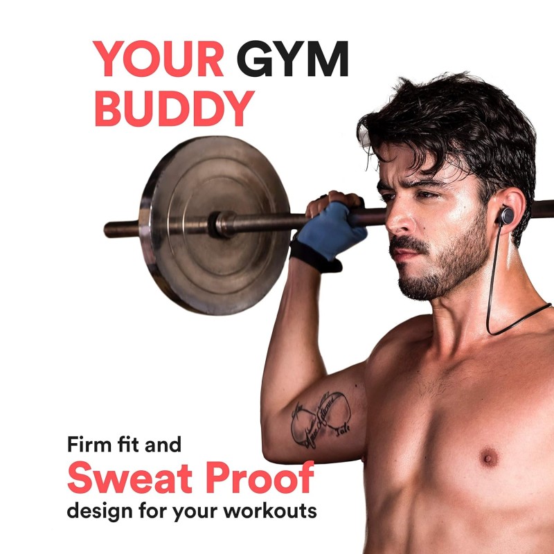 Mivi Thunder Beats Wireless Bluetooth Earphones with Stereo Sound and Hands-Free Mic (Gun Metal) Mivi Thunder Beats Wireless Bluetooth Earphones with Stereo Sound and Hands-Free Mic (Gun Metal)