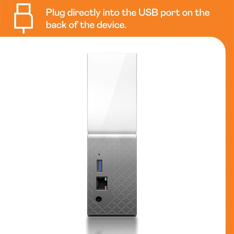 WD My Cloud Home WDBVXC0040HWT-NESN 4TB-White WD My Cloud Home WDBVXC0040HWT-NESN 4TB-White