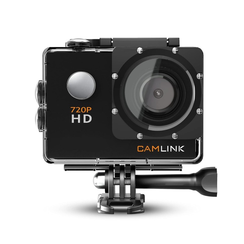 CAMLINK CL-AC11 720P Optical 12MP HD Action Camera Wide Angle Camcorder 30M Waterproof Sports Camera CAMLINK CL-AC11 720P Optical 12MP HD Action Camera Wide Angle Camcorder 30M Waterproof Sports Camera
