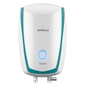 Havells Instanio 1-Litre 3KW Instant Water Heater (Geyser), White Blue, Wall Mounting