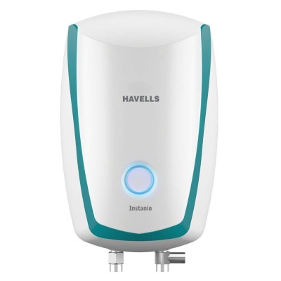 Havells Instanio 3-Litre Instant Geyser (White/Blue), Wall Mount Havells Instanio 3-Litre Instant Geyser (White/Blue), Wall Mount