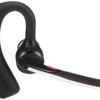 Poly Voyager 5200 Wireless Headset,Single-Ear W/Noise-Canceling Mic - Black