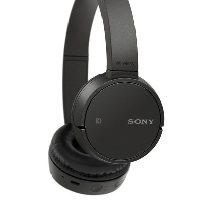 SONY WH-CH500/B Stamina Bluetooth Wireless Headphones On Ear With MicBlack