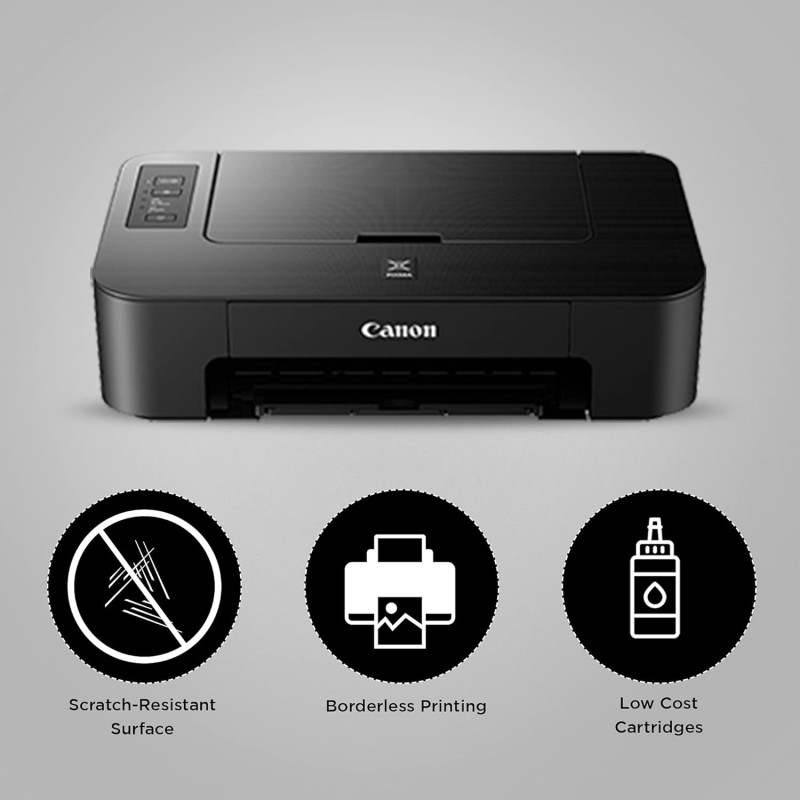Canon Pixma TS207 Single Function Inkjet Printer (Black) Canon Pixma TS207 Single Function Inkjet Printer (Black)