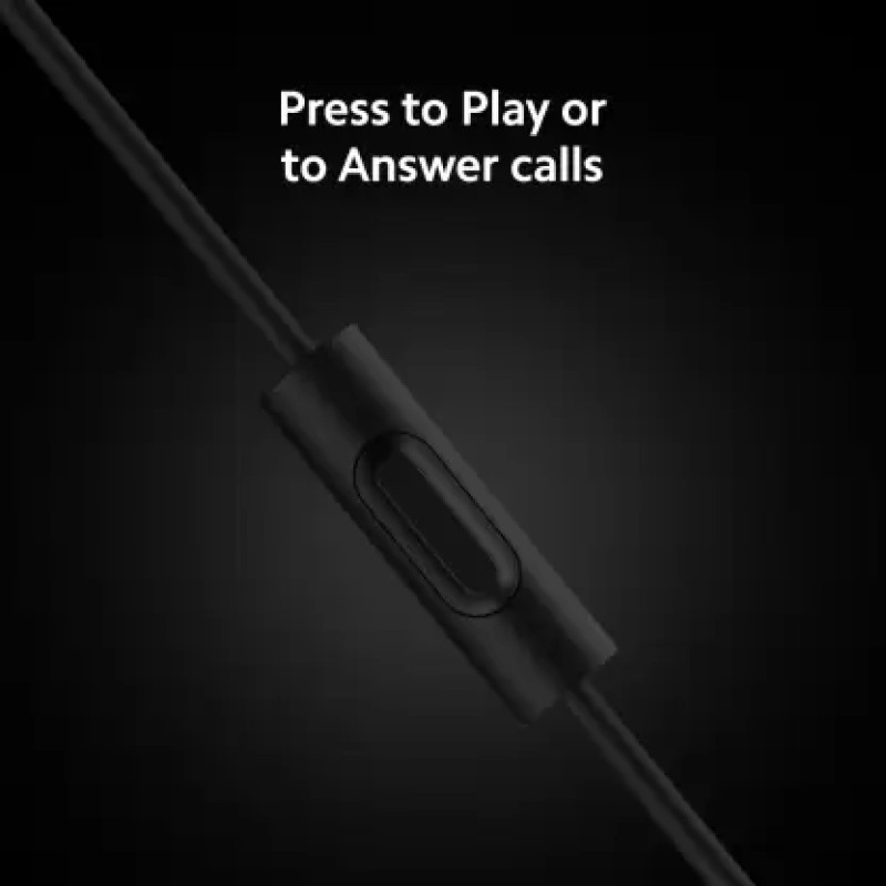 Mi Basic Wired Headset with Mic (Black, In the Ear) Mi Basic Wired Headset with Mic (Black, In the Ear)