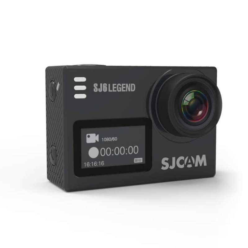 SJCAM SJ6 Legend Optical 16 MP 4K 24fps 5.08 cm (2.0") LCD Touch Screen Action Camera - (Black) SJCAM SJ6 Legend Optical 16 MP 4K 24fps 5.08 cm (2.0") LCD Touch Screen Action Camera - (Black)