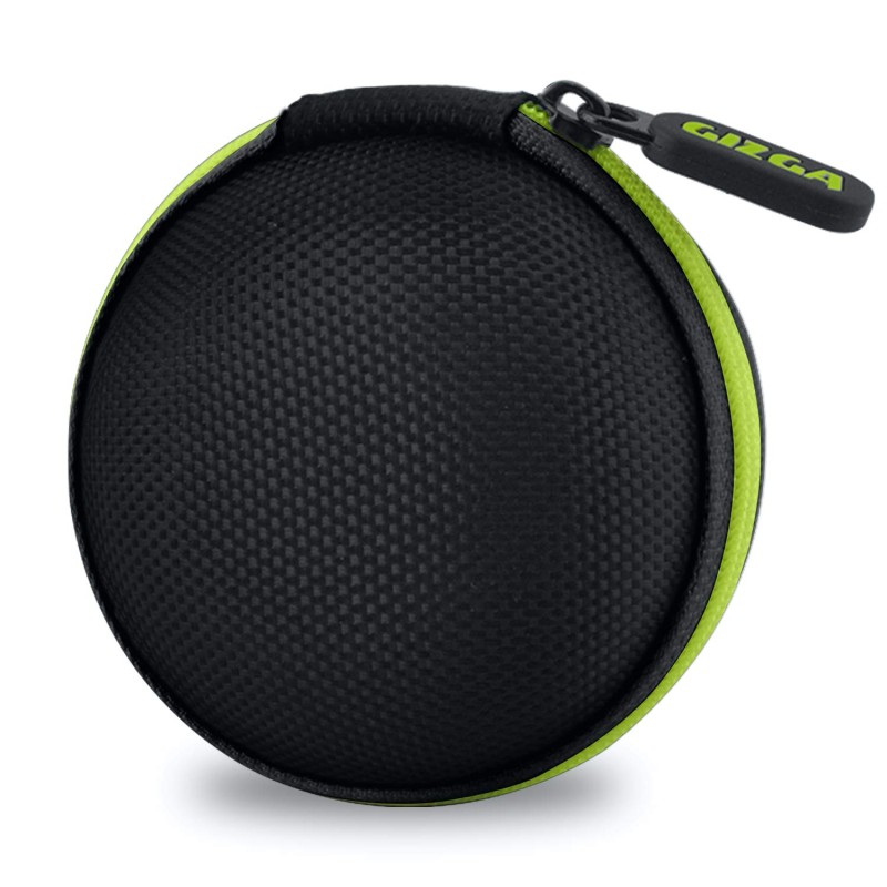 GIZGA essentials G11 Nylon Carrying Case for Headphones, Pen Drives, SD Cards (Green) GIZGA essentials G11 Nylon Carrying Case for Headphones, Pen Drives, SD Cards (Green)