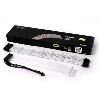 Lian Li STRIMER RGB 8-PIN PSU Cable - Strimer 8pin - PW8-8, Black Lian Li STRIMER RGB 8-PIN PSU Cable - Strimer 8pin - PW8-8, Black