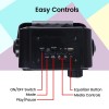 Zebronics BUDDY 5 W Wireless Bluetooth Portable Speaker With Supporting Carry Handle Zebronics BUDDY 5 W Wireless Bluetooth Portable Speaker With Supporting Carry Handle