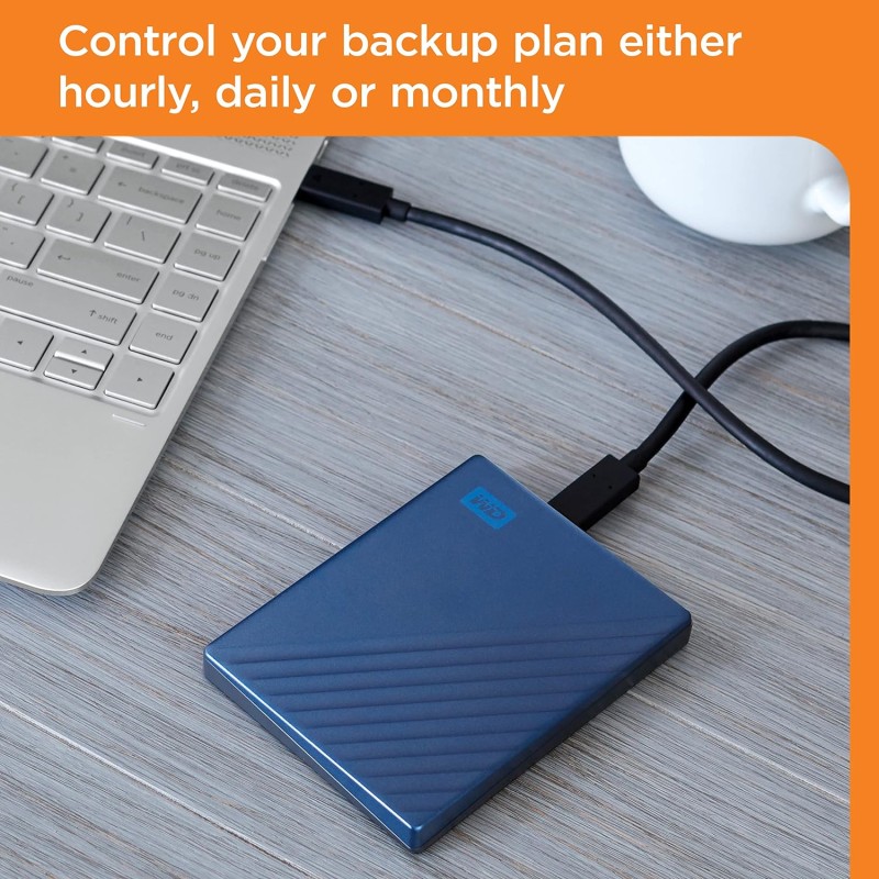 Western Digital WD 4TB My Passport Ultra Portable Hard Disk Metal Drive, USB-C & USB 3.1 with Automatic Backup Western Digital WD 4TB My Passport Ultra Portable Hard Disk Metal Drive, USB-C & USB 3.1 with Automatic Backup