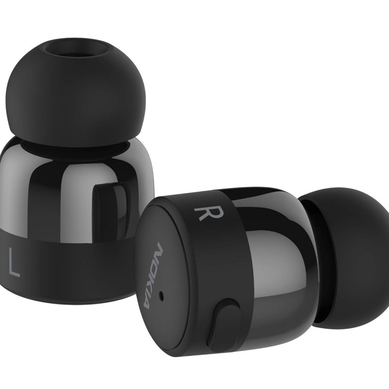Nokia Bh-705 Bluetooth Truly Wireless in Ear Earbuds with Mic, Black Nokia Bh-705 Bluetooth Truly Wireless in Ear Earbuds with Mic, Black