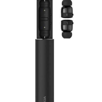 Nokia Bh-705 Bluetooth Truly Wireless in Ear Earbuds with Mic, Black Nokia Bh-705 Bluetooth Truly Wireless in Ear Earbuds with Mic, Black