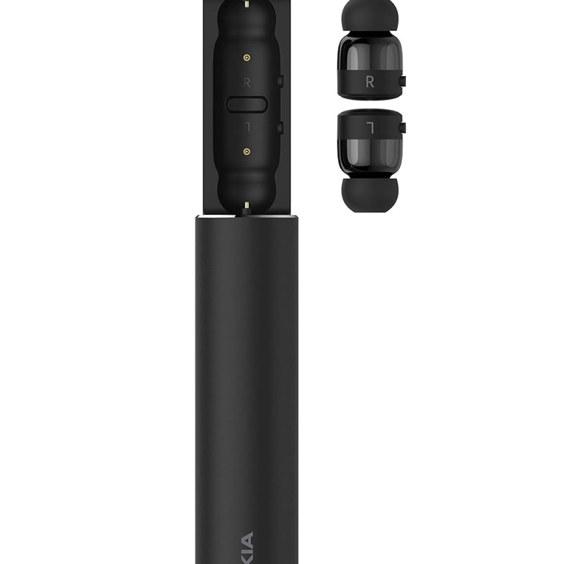 Nokia Bh-705 Bluetooth Truly Wireless in Ear Earbuds with Mic, Black Nokia Bh-705 Bluetooth Truly Wireless in Ear Earbuds with Mic, Black
