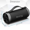 Zebronics ZEB-AXON Wireless Bluetooth 10W Barrel Finish Portable Speaker With Supporting Handy Strap, USB, SD Card, AUX & FM Zebronics ZEB-AXON Wireless Bluetooth 10W Barrel Finish Portable Speaker With Supporting Handy Strap, USB, SD Card, AUX & FM