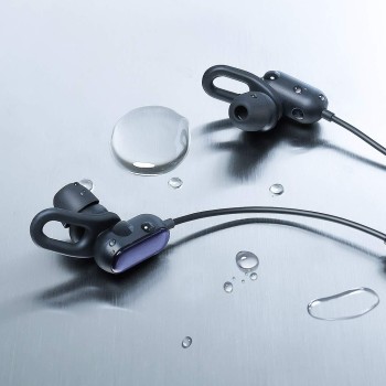 Mi Sports Bluetooth Earphones Basic Dynamic bass, Splash and Sweat Proof, up to 9hrs Battery (Black)