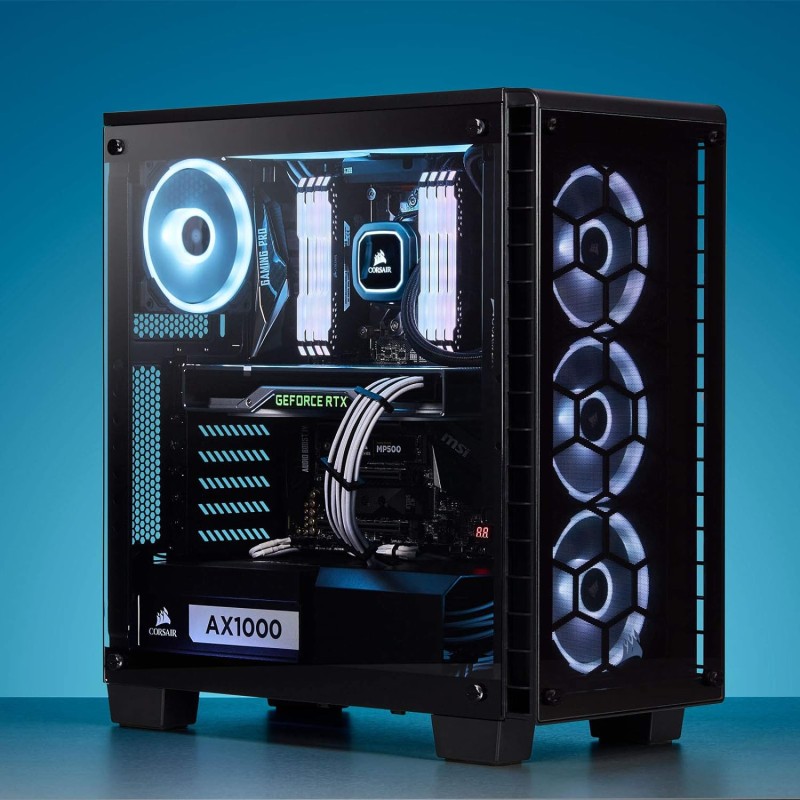 CORSAIR Premium Individually Sleeved PSU Cables Pro Kit – Blue/Black, for Corsair PSUs CORSAIR Premium Individually Sleeved PSU Cables Pro Kit – Blue/Black, for Corsair PSUs