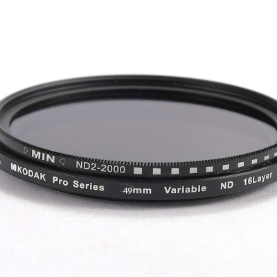 KODAK Pro Series 49MM 16 Layer for ND2~ND2000 Variable ND Filter (49 mm) KODAK Pro Series 49MM 16 Layer for ND2~ND2000 Variable ND Filter (49 mm)