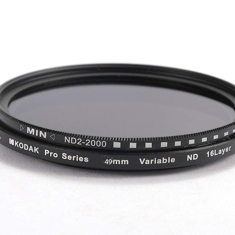 KODAK Pro Series 49MM 16 Layer for ND2~ND2000 Variable ND Filter (49 mm) KODAK Pro Series 49MM 16 Layer for ND2~ND2000 Variable ND Filter (49 mm)