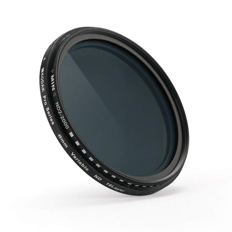 KODAK Pro Series 49MM 16 Layer for ND2~ND2000 Variable ND Filter (49 mm) KODAK Pro Series 49MM 16 Layer for ND2~ND2000 Variable ND Filter (49 mm)