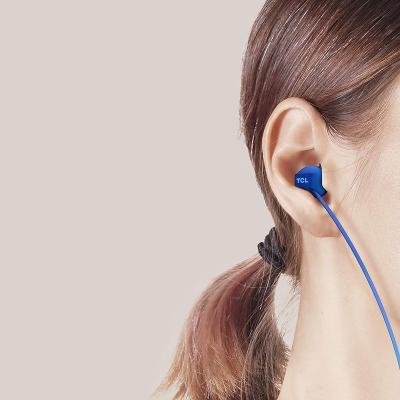 TCL SOCL300 Wired in Ear Headphone with Mic (Ocean Blue) TCL SOCL300 Wired in Ear Headphone with Mic (Ocean Blue)