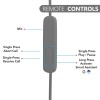 Zinq Technologies ZQEP-222-BASSIST Wired in Ear Earphone with Mic (Silver)