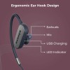 HAMMER Grip in The Ear Bluetooth Headphone with mic Blue HAMMER Grip in The Ear Bluetooth Headphone with mic Blue