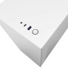 Nzxt H510 PC Compact Mid-Tower ATX Computer Cabinet/Gaming Case with Front USB Type-C Port, 2x120mm Fans- White, Black Nzxt H510 PC Compact Mid-Tower ATX Computer Cabinet/Gaming Case with Front USB Type-C Port, 2x120mm Fans- White, Black