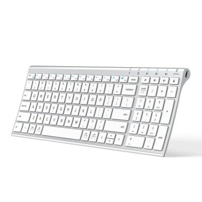 iClever BK10 Bluetooth Keyboard Sliver/White iClever BK10 Bluetooth Keyboard Sliver/White