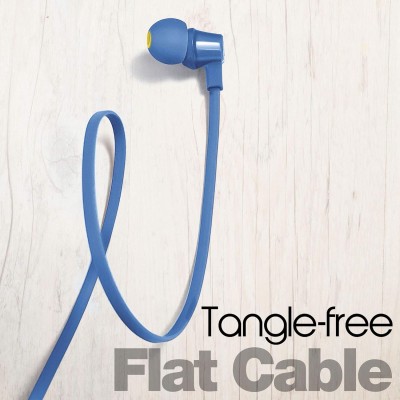 Infinity (JBL) Zip 100 Wired in Ear Earphones with Mic, Immersive Bass, One Button Multi-Function Remote, Tangle Free Flat Cable (Blue) Infinity (JBL) Zip 100 Wired in Ear Earphones with Mic, Immersive Bass, One Button Multi-Function Remote, Tangle Free Flat Cable (Blue)